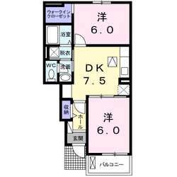 ヴァン　ダンジュ　Ⅰの物件間取画像